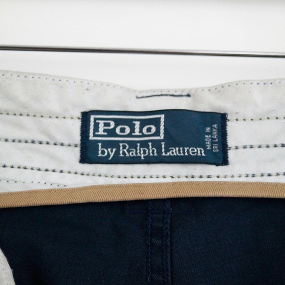 Polo Ralph Lauren Navy Chino Shorts (42) - Picture 3 of 4